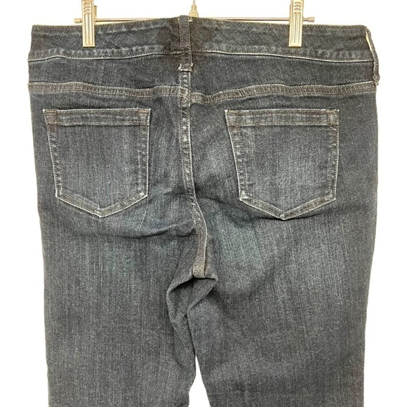 Torrid Dark Wash Mid Rise Boyfriend Denim Jeans Women’s 10 - Picture 6 of 14
